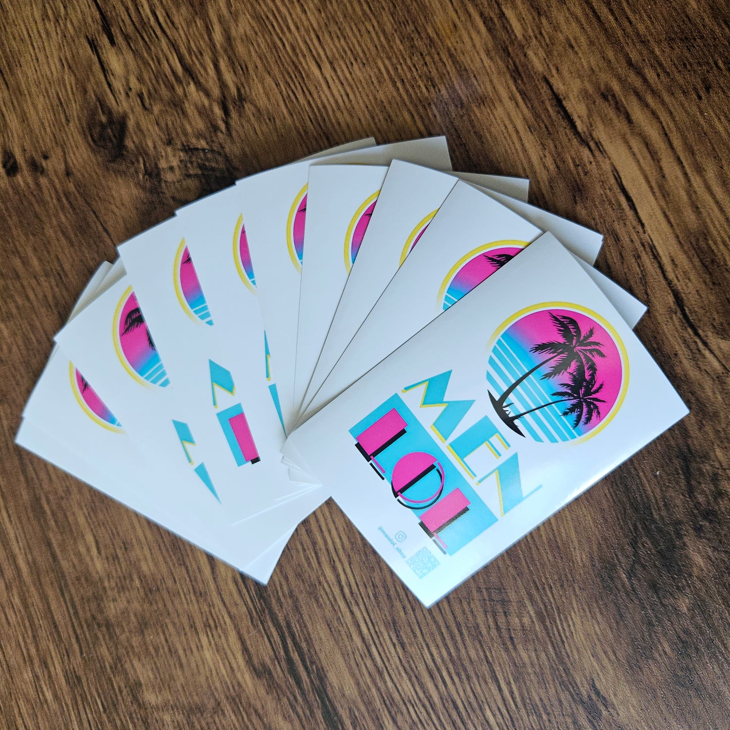 Sticker MEN LOL Palmen (10er Set)