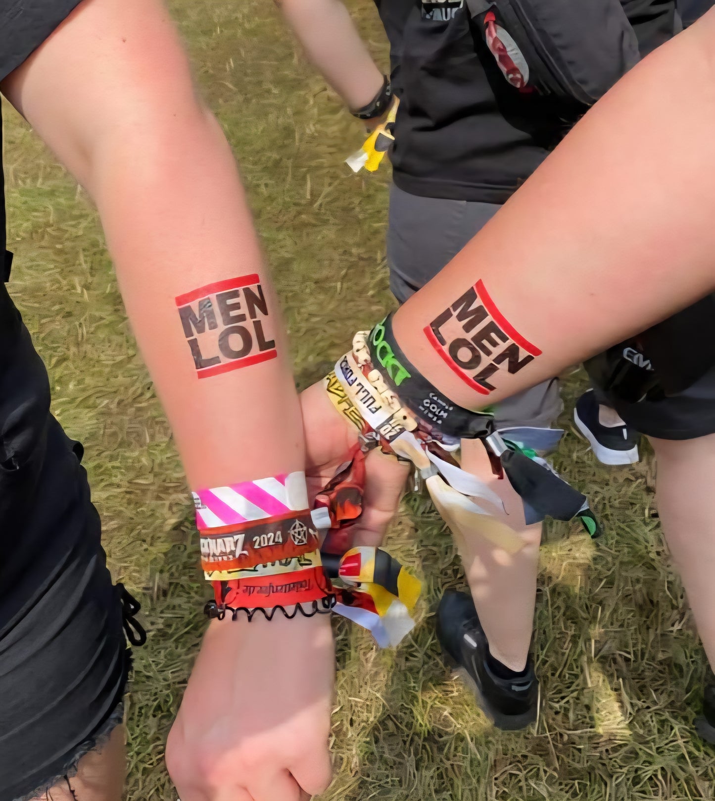 Klebetattoos MEN LOL