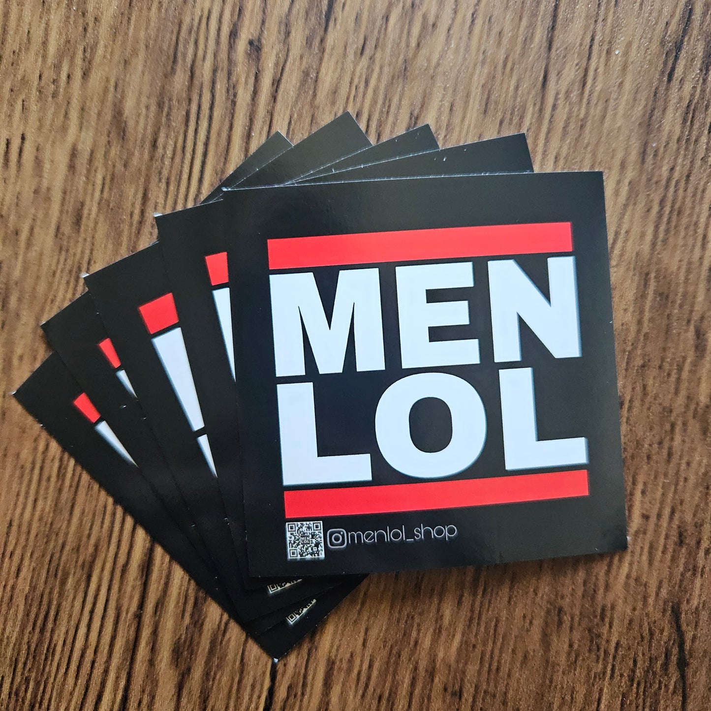 Sticker MEN LOL neues Design (5er Set)