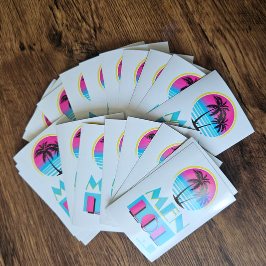 Sticker MEN LOL Palmen (20er Set)