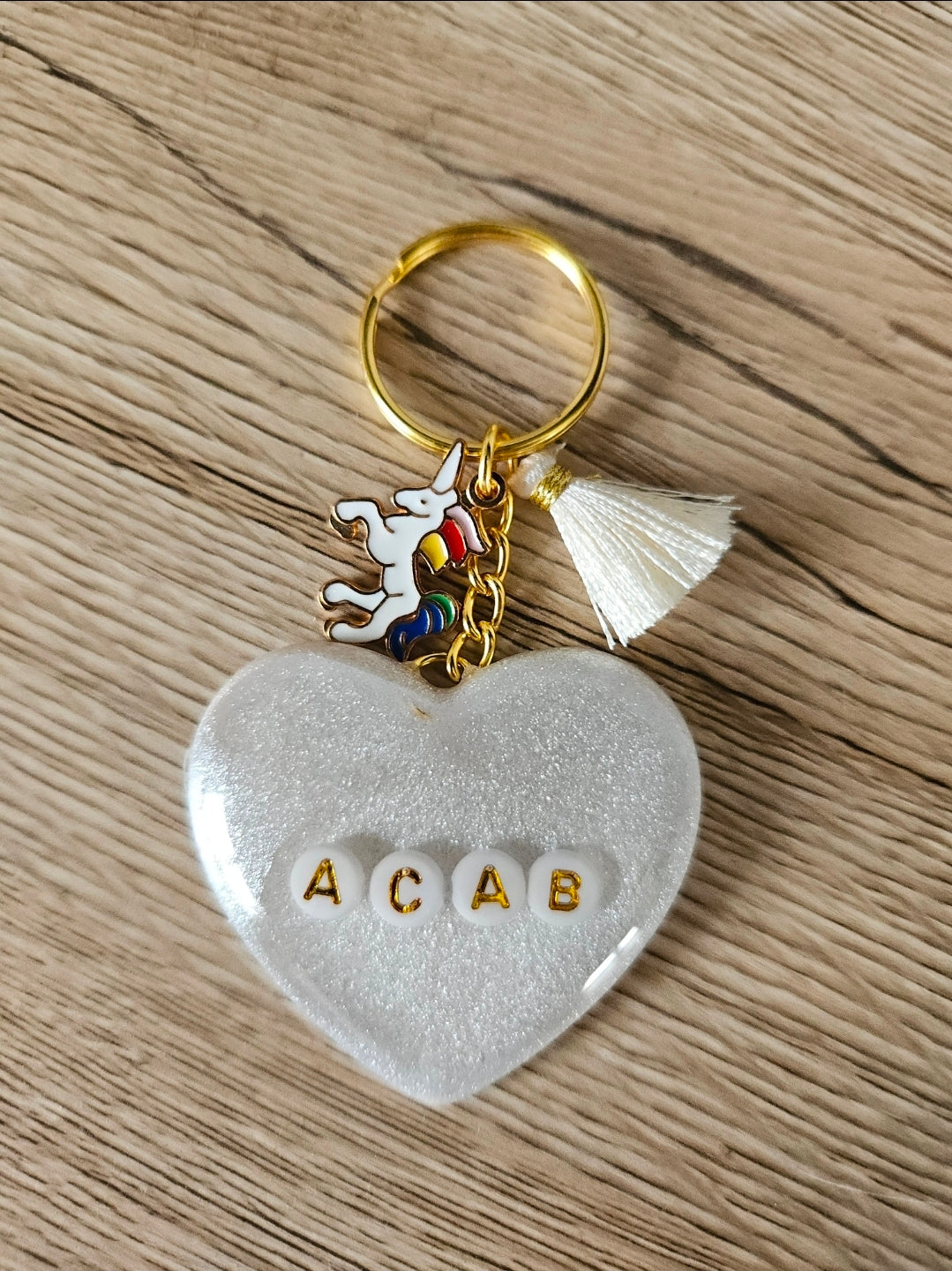 Anhänger ACAB Herz