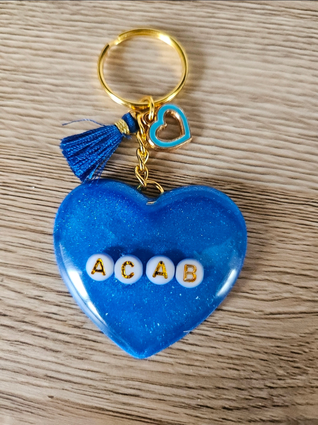 Anhänger ACAB Herz